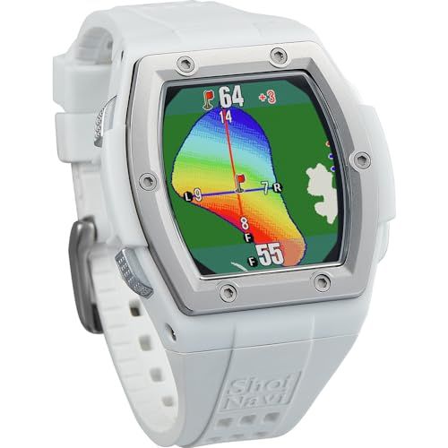 ショットナビ(Shot Navi) Crest2 ゴルフ GPSナビ 腕時計 1.4インチ大画面カラー液晶 最新GPSチップ「M10」搭載pms 581a37e1