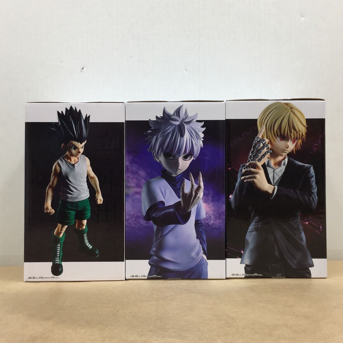 未開封 HUNTER×HUNTER Grandista ゴン キルア クラピカ フィギュア 3種