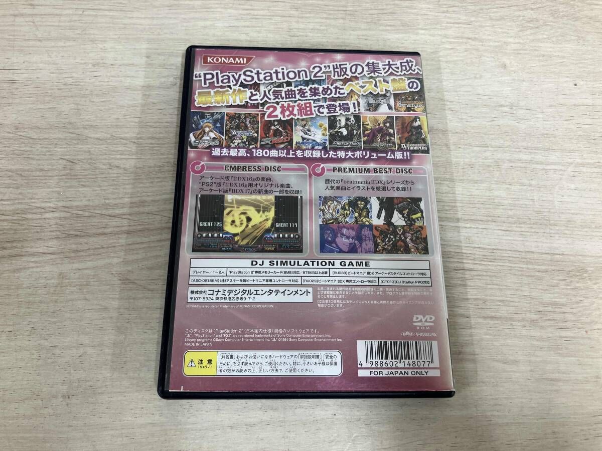 テレビゲーム 【動作未確認】 PS2 beatmania 2DX 16 EMPRESS + PREMIUM