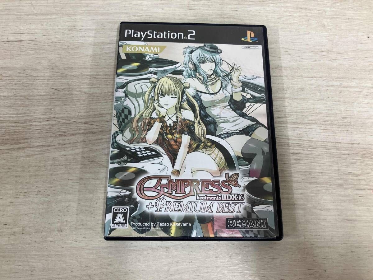 テレビゲーム 【動作未確認】 PS2 beatmania 2DX 16 EMPRESS + PREMIUM