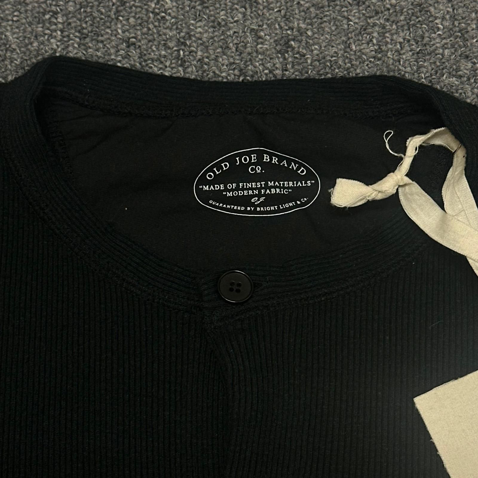 参考上代30800円 未使用 OLD JOE & CO. 25AW BUTTON FRONT SILK NEP