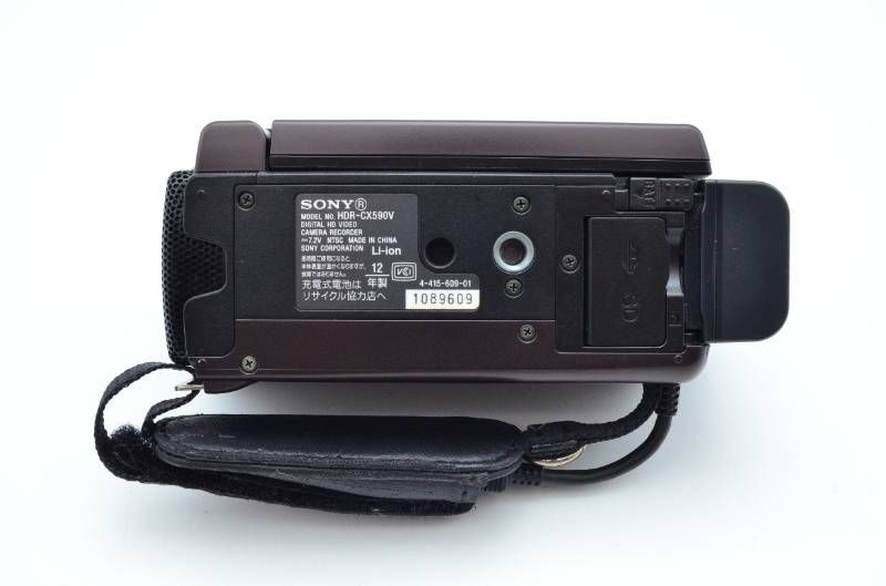 美品】SONY HDR-CX590V ブラウン 64GB内蔵 Handycam Gレンズ 光学12倍