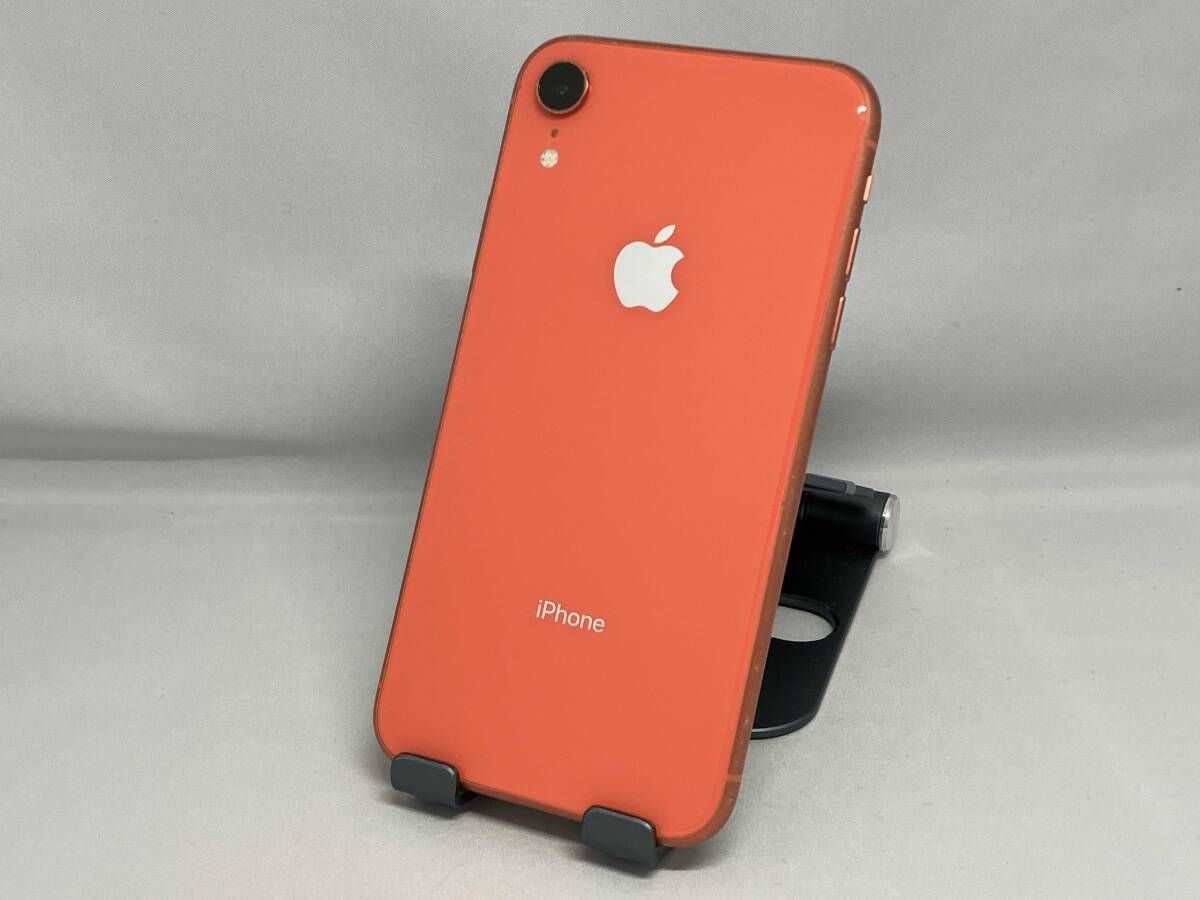 docomo 【SIMロックなし】NT0T2J/A iPhone XR 128GB コーラル docomo