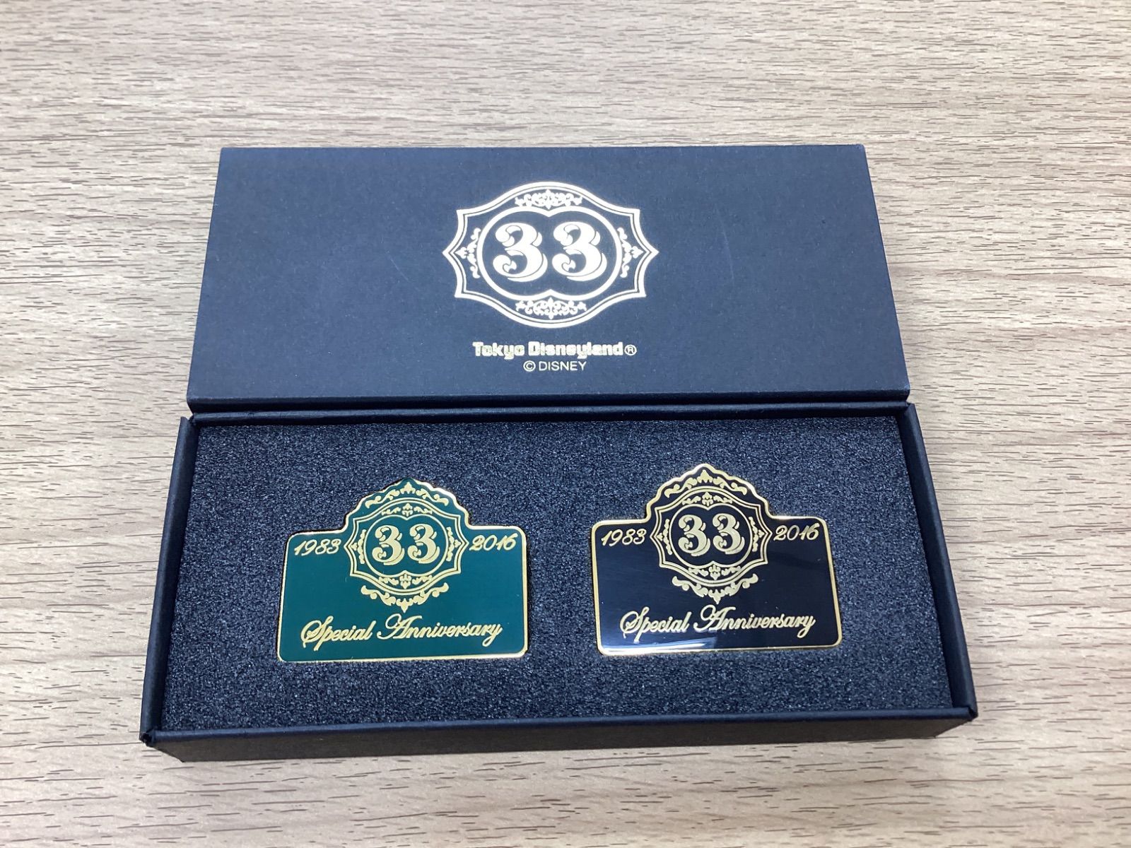 UY266687605 東京ディズニーランド クラブ33 33周年記念ピンバッジ