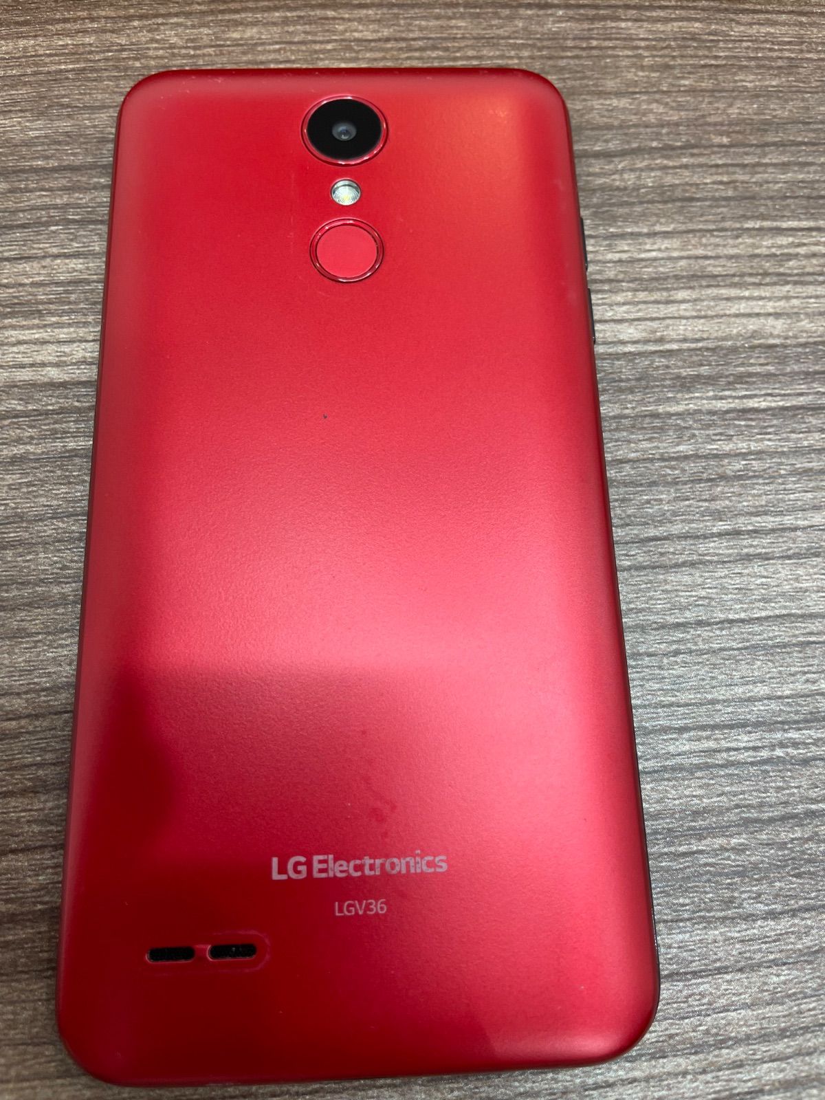 ◎LG It LGV36 メタリックレッド 32GB au - メルカリ