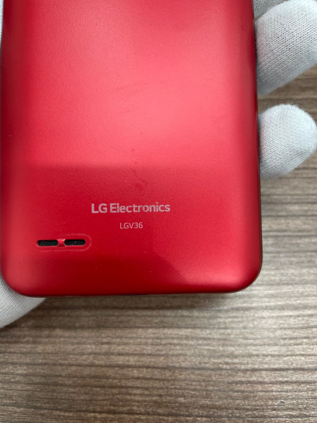 ◎LG It LGV36 メタリックレッド 32GB au - メルカリ