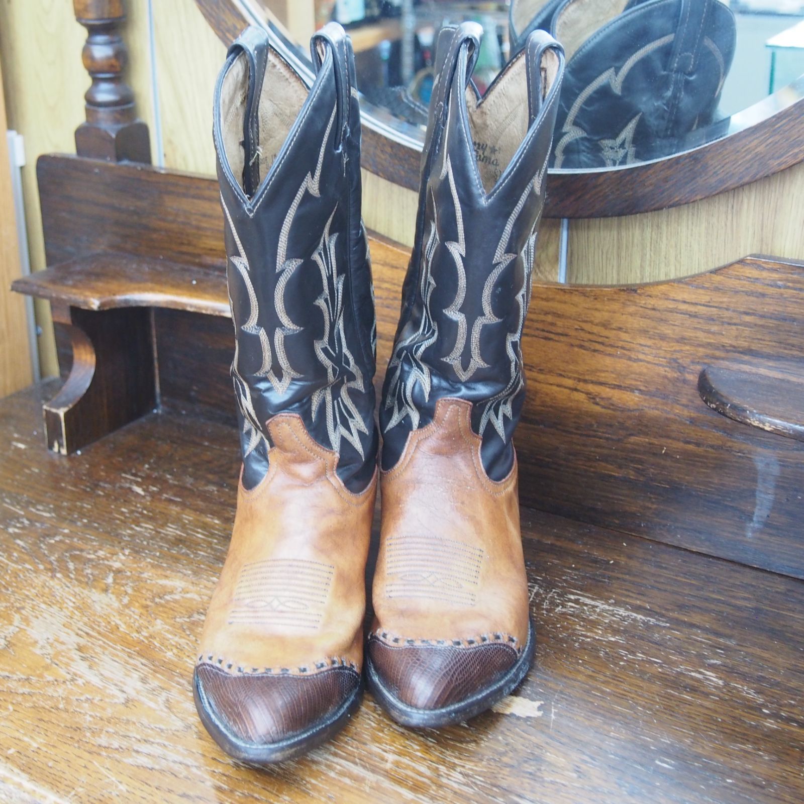 Tony Lama トニーラマ ウエスタンブーツ Made in U.S.A 7 1/2 E