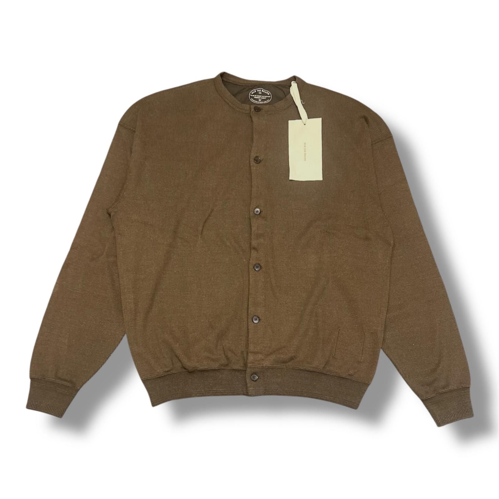 参考上代30800円 未使用 OLD JOE & CO. 25AW BUTTON FRONT SILK NEP