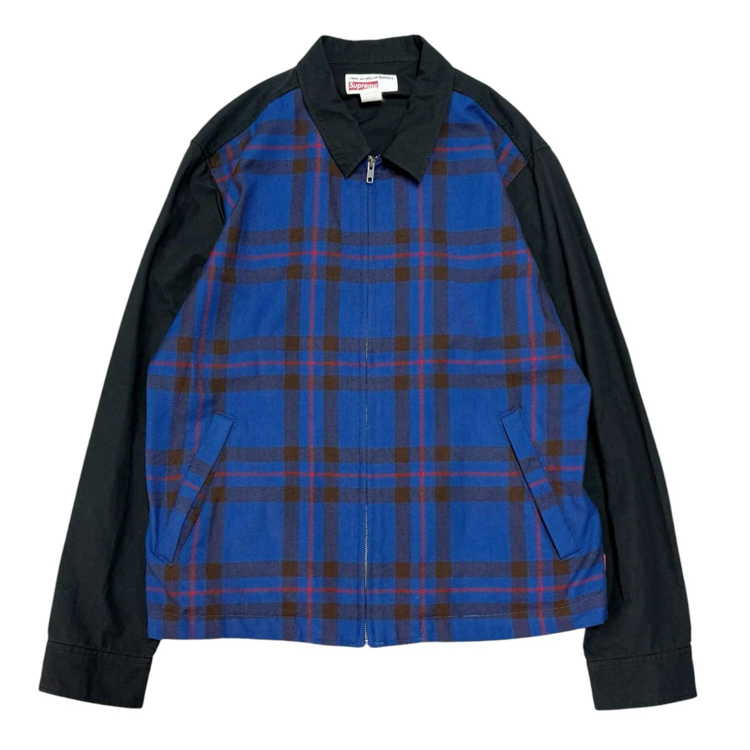 Supreme　x COMMEdesGARCONS SHIRT Check Shirts Jacket