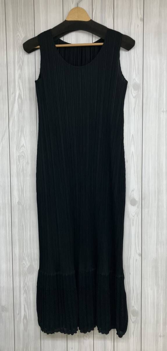 PLEATS PLEASE プリーツプリーズ ノースリーブワンピース プリーツ