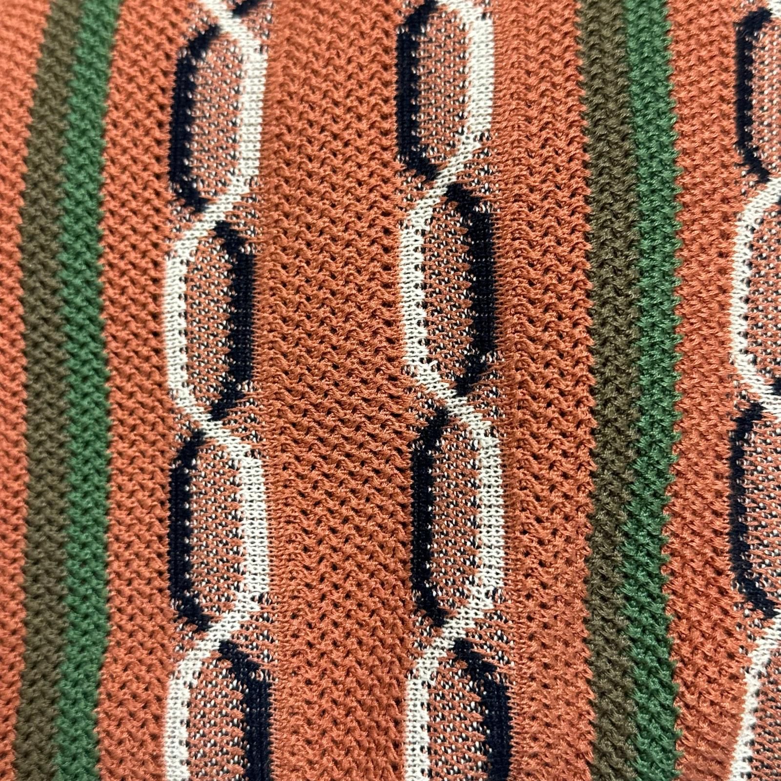 参考上代31900円 未使用 WACKO MARIA 24SS STRIPED JACQUARD SUMMER