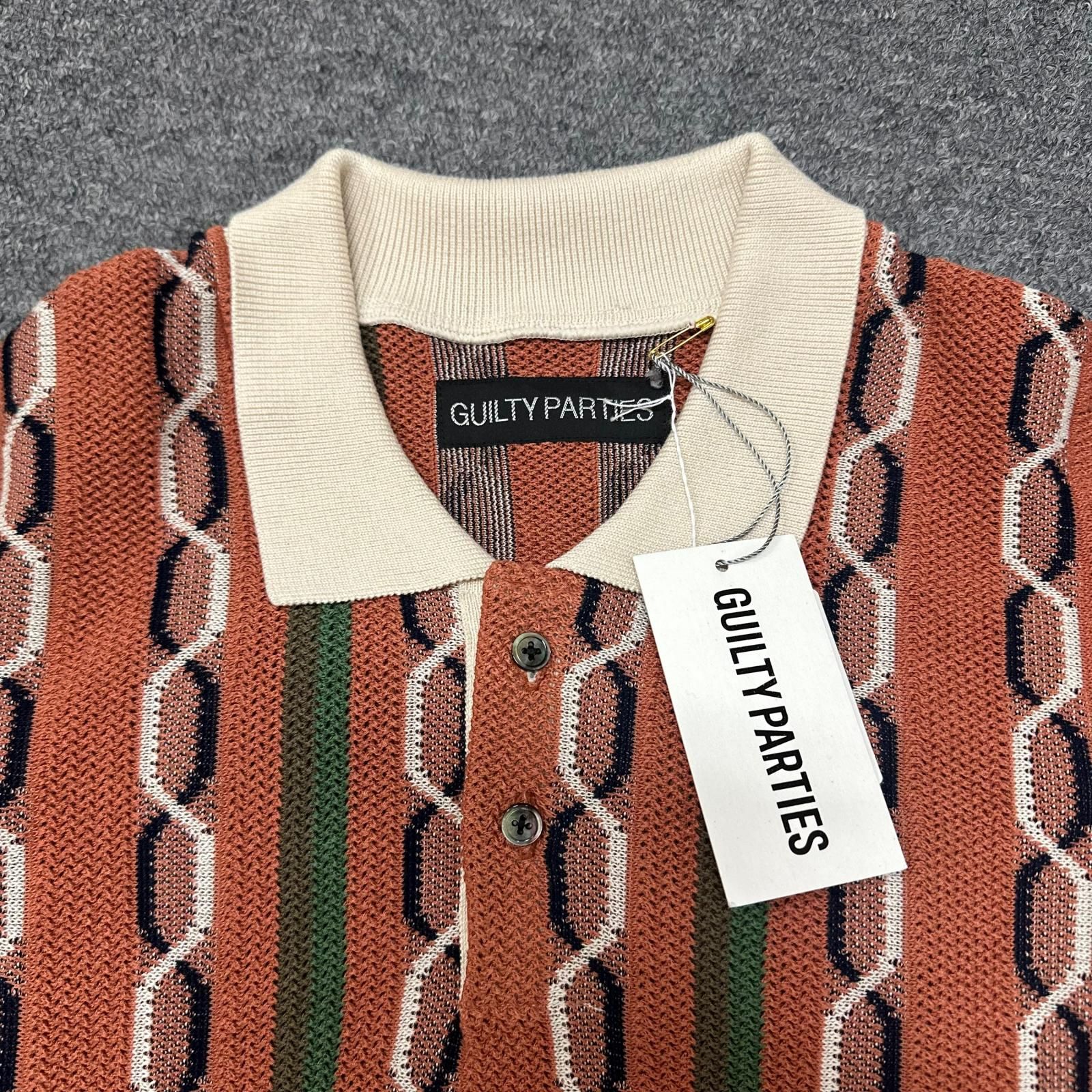 参考上代31900円 未使用 WACKO MARIA 24SS STRIPED JACQUARD SUMMER