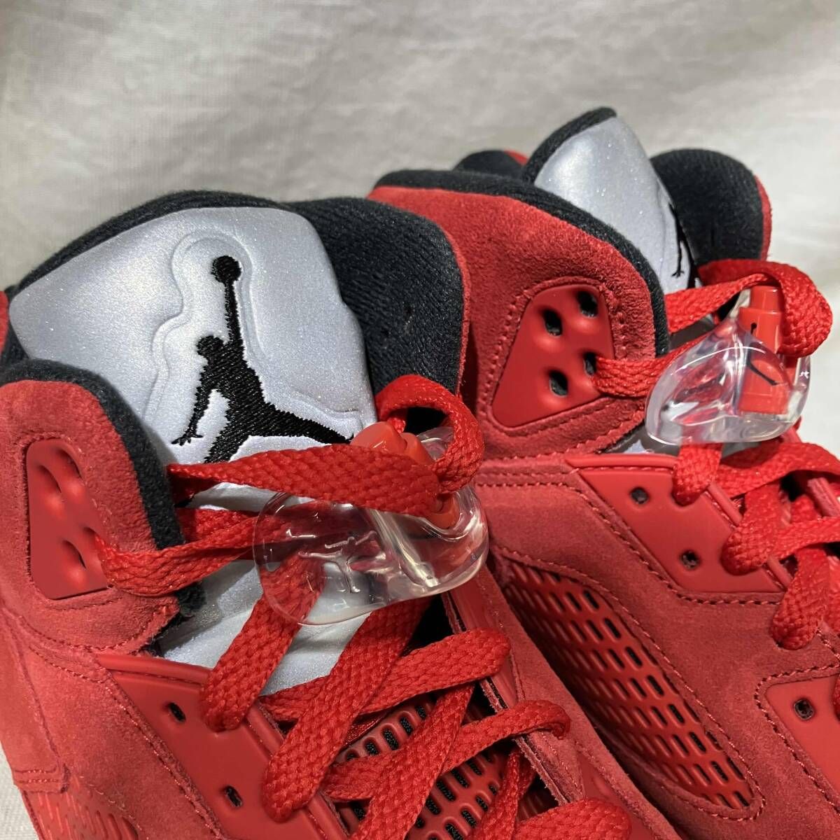 NIKE スニーカー AIR JORDAN 5 RETRO 27.5サイズ レッド ナイキ - メルカリ