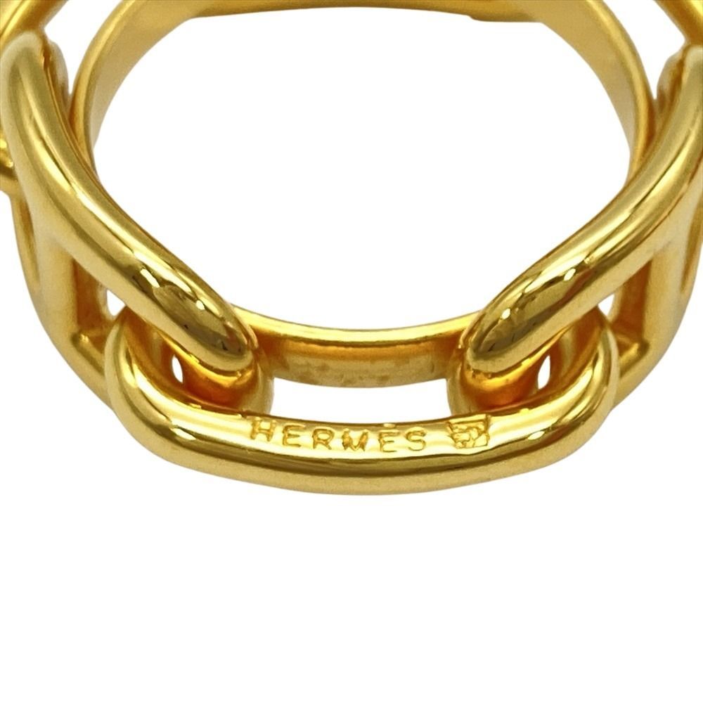 エルメス HERMES 90 レガート シェーヌダンクル スカーフリング メタル