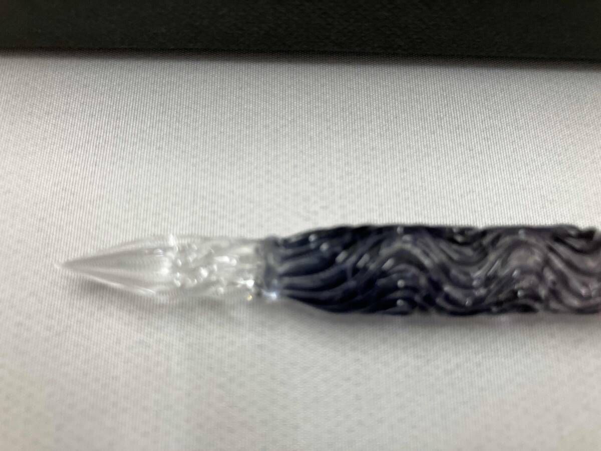 美品 HASE硝子工房 ガラスペン 流水 ショ-ト 小物 - メルカリ