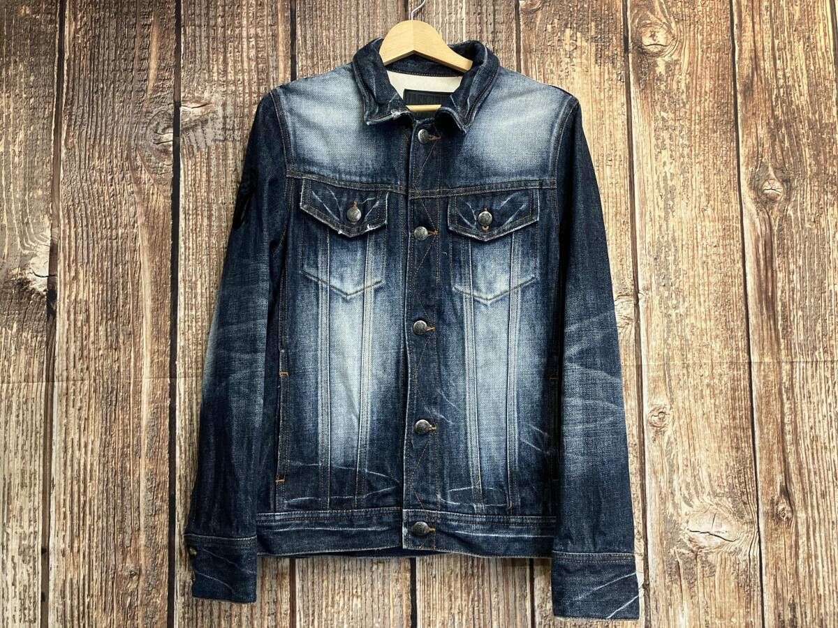 JACKROSE ジャックローズ ROLLING STONES ローリングストーンズ Gジャン デニムジャケット Y2K 274216 サイズ4 カラー ブルー