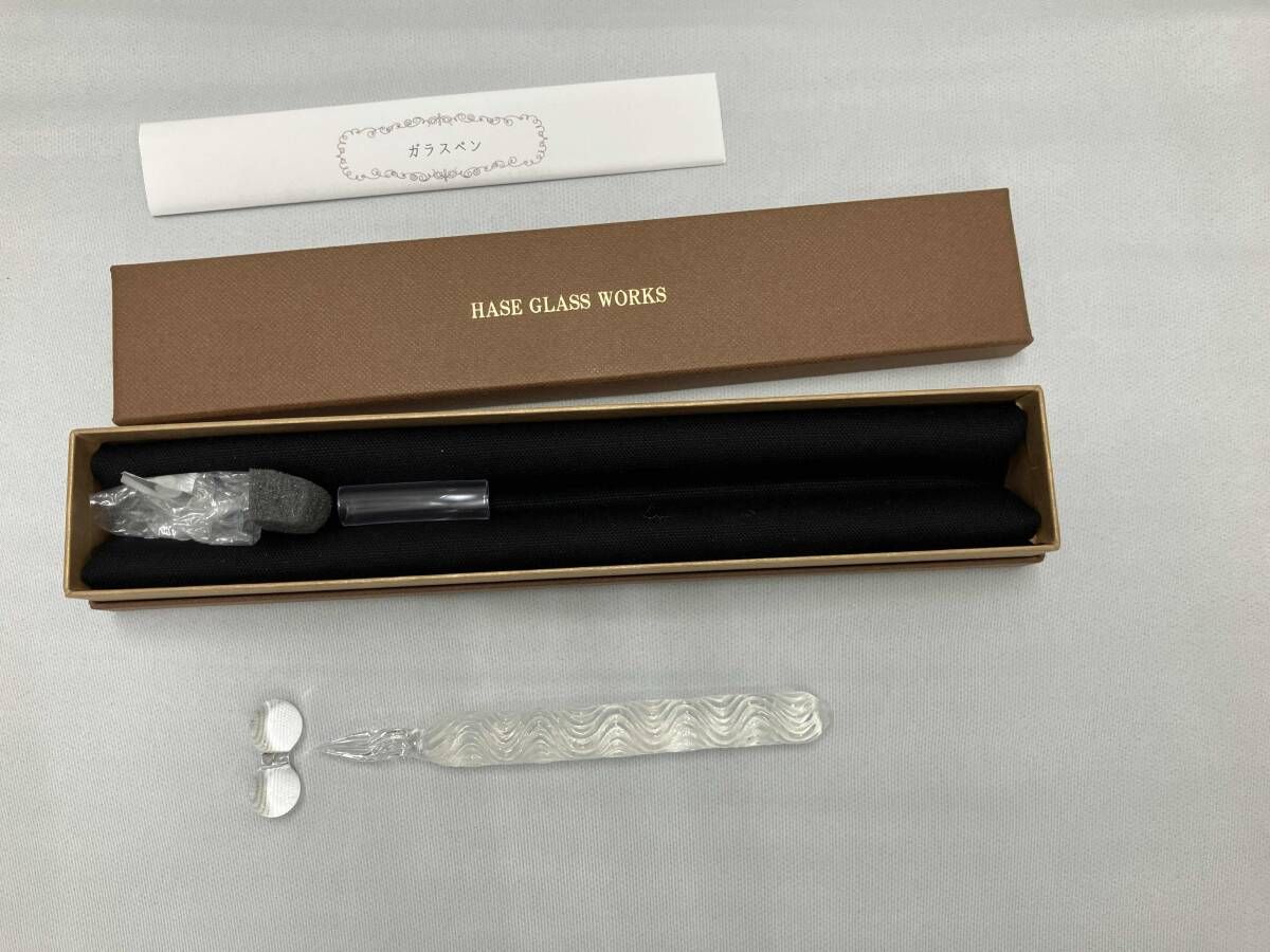 HASE硝子工房 ガラスペン 流水 ショ-ト 小物 - メルカリ