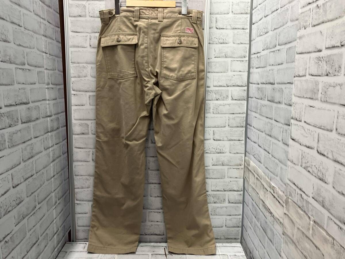 TENDERLOIN テンダーロイン チノパン ワークパンツ　S TENDERLOIN/DURABLE PRESS/ワークチノパンツ/Sサイズ/ベージュ/日本製