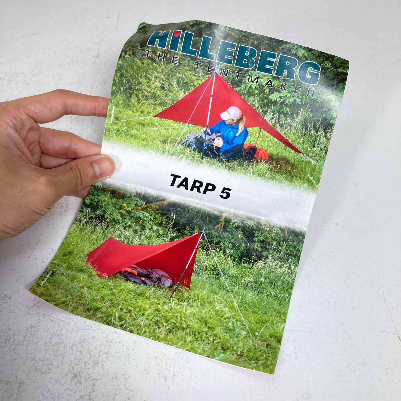 📦️OneSize レッド系 Hilleberg The Tentmaker ( ヒルバーグ ) タープ