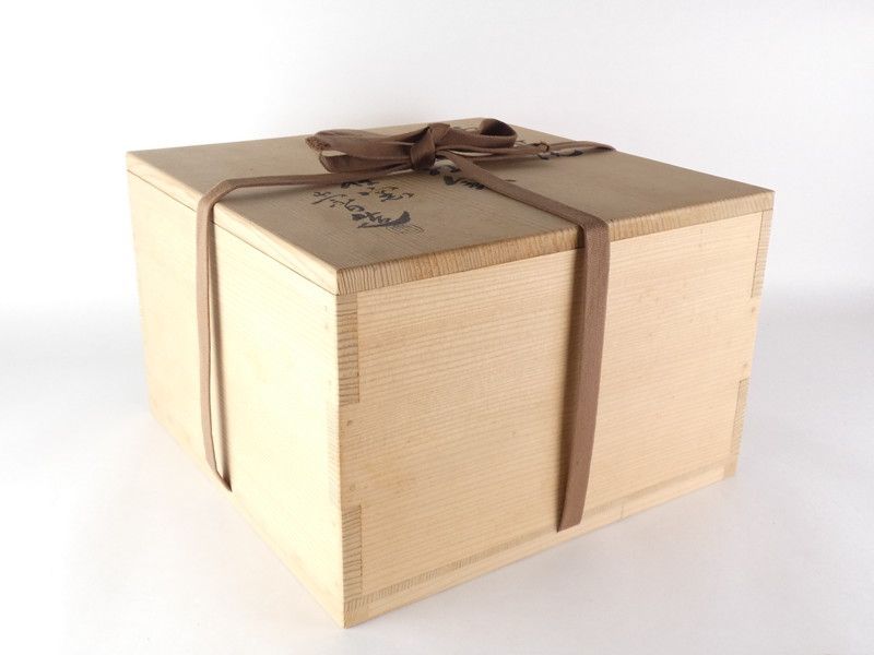 寄神祟白 造「雲華焼 瓶懸紅鉢」共箱 保証品 茶道具 /K(tk4) - メルカリ