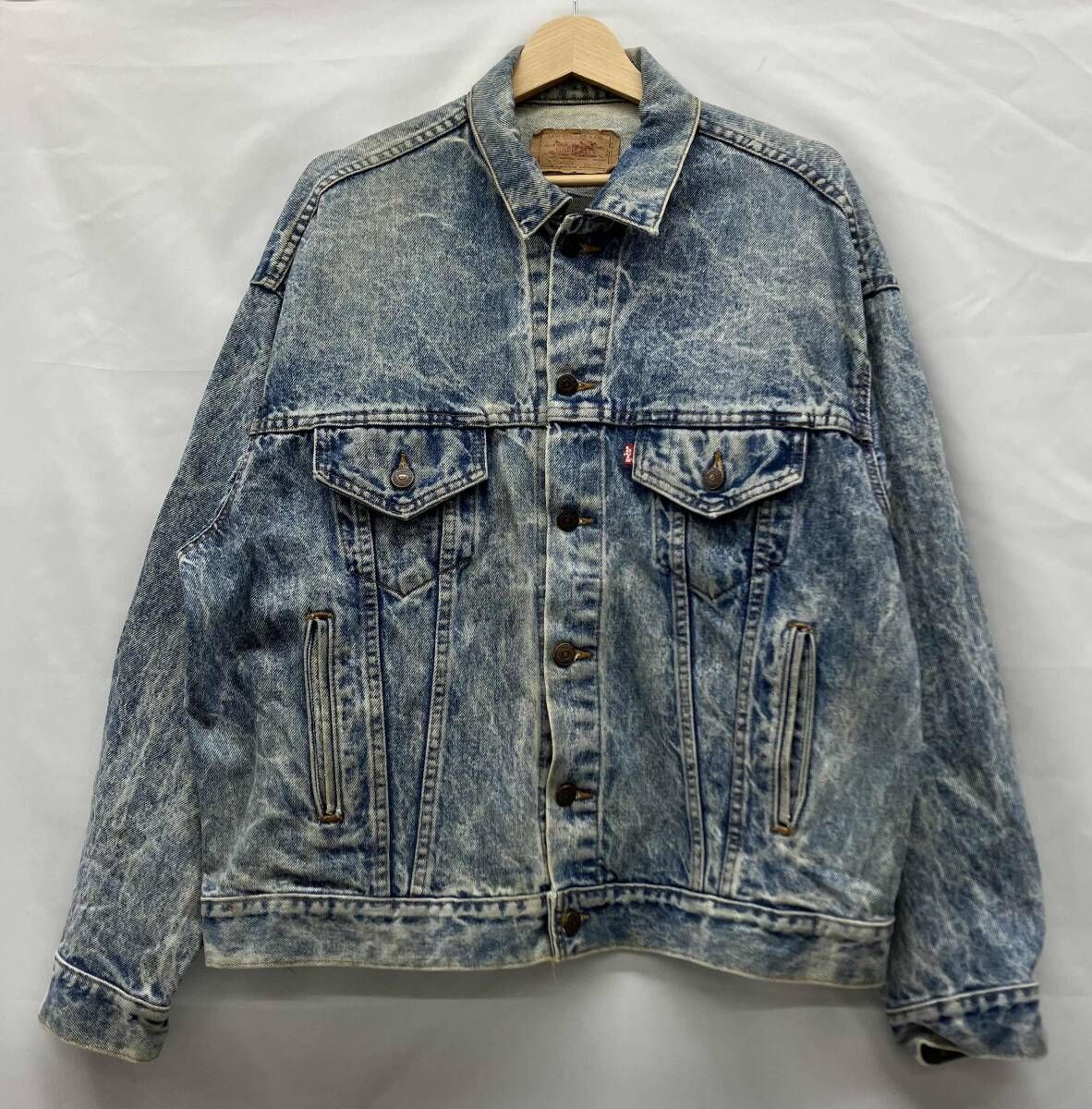 levi's リーバイス 70507-0219 デニムジャケット Gジャン ボタン裏刻印