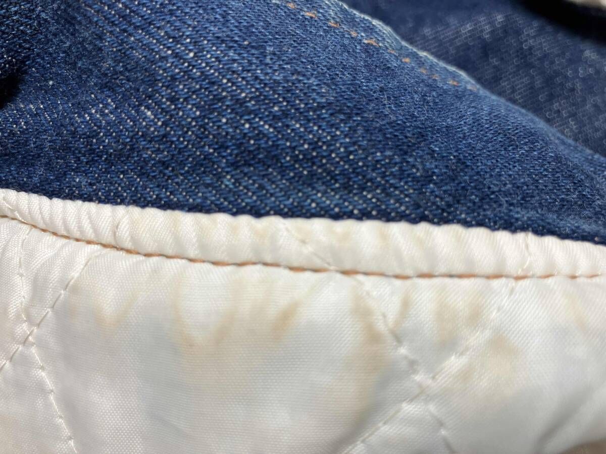 Wrangler ラングラー デニム ボアジャケット Gジャン L - メルカリ