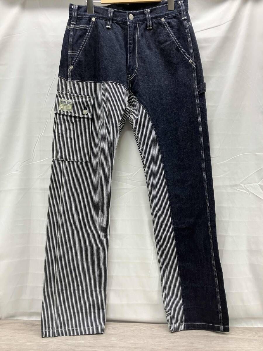 KOJIMA GENES コジマジーンズ クォーターコンボパンツ 日本製 RNB-1117 表記サイズW32 ブルー