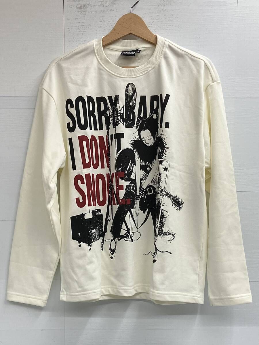 保存袋付き】DONSMOKE × NANA ドンスモーク ナナ 長袖Tシャツ sorry
