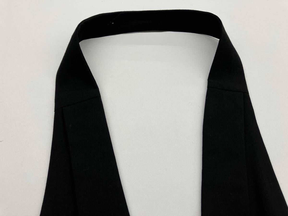 ANN DEMEULEMEESTER ジレ ベスト archive ブラック ANN DEMEULEMEESTER ジレ アン ドゥムルメステール ベスト ブラック