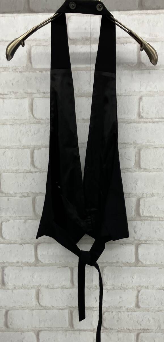 ANN DEMEULEMEESTER ジレ アン ドゥムルメステール ベスト ブラック