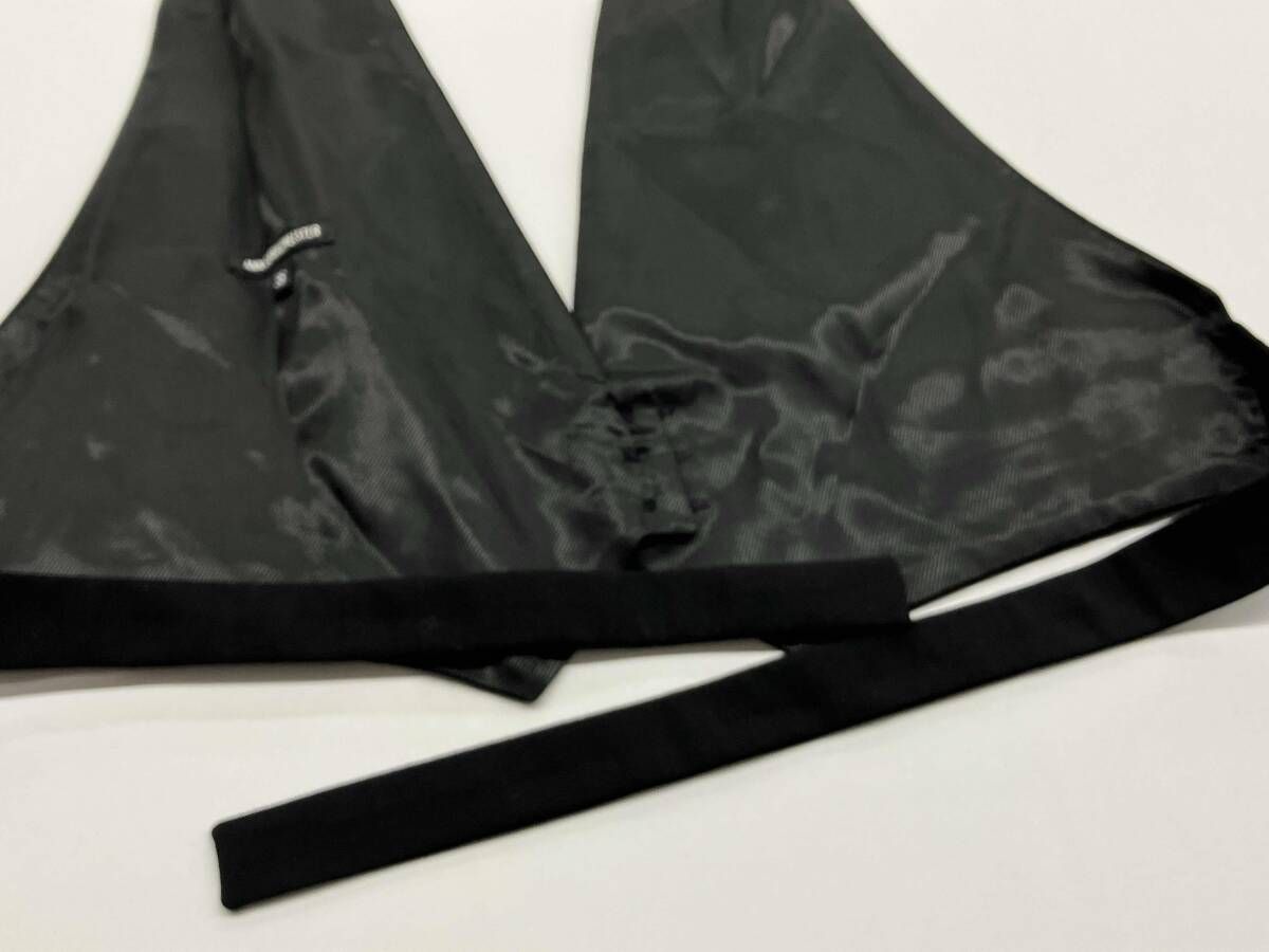 ANN DEMEULEMEESTER ジレ アン ドゥムルメステール ベスト ブラック