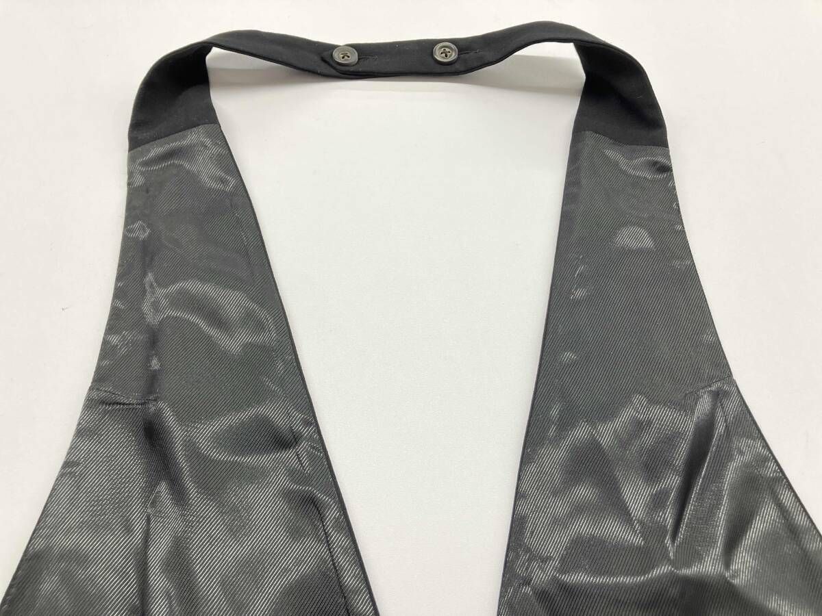 ANN DEMEULEMEESTER ジレ アン ドゥムルメステール ベスト ブラック