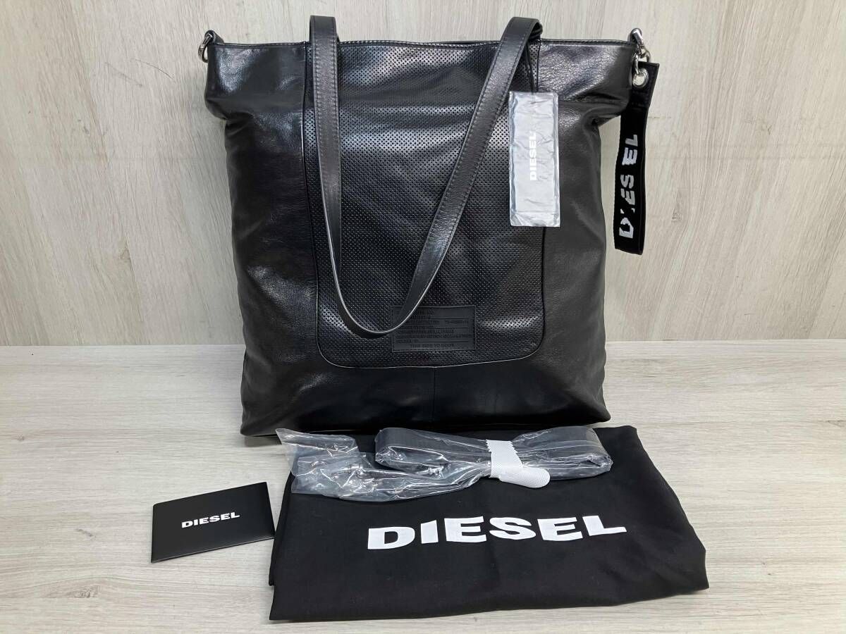 DIESEL L-TOLLE SHOPPER X06078 ディーゼル レザー 革 トートバッグ