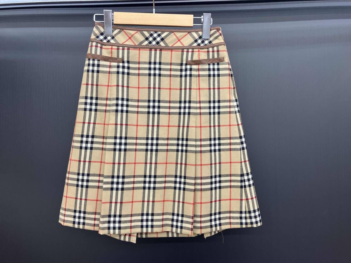BURBERRY BLUE LABEL バーバリー ブルーレーベル スカート FLF55-626