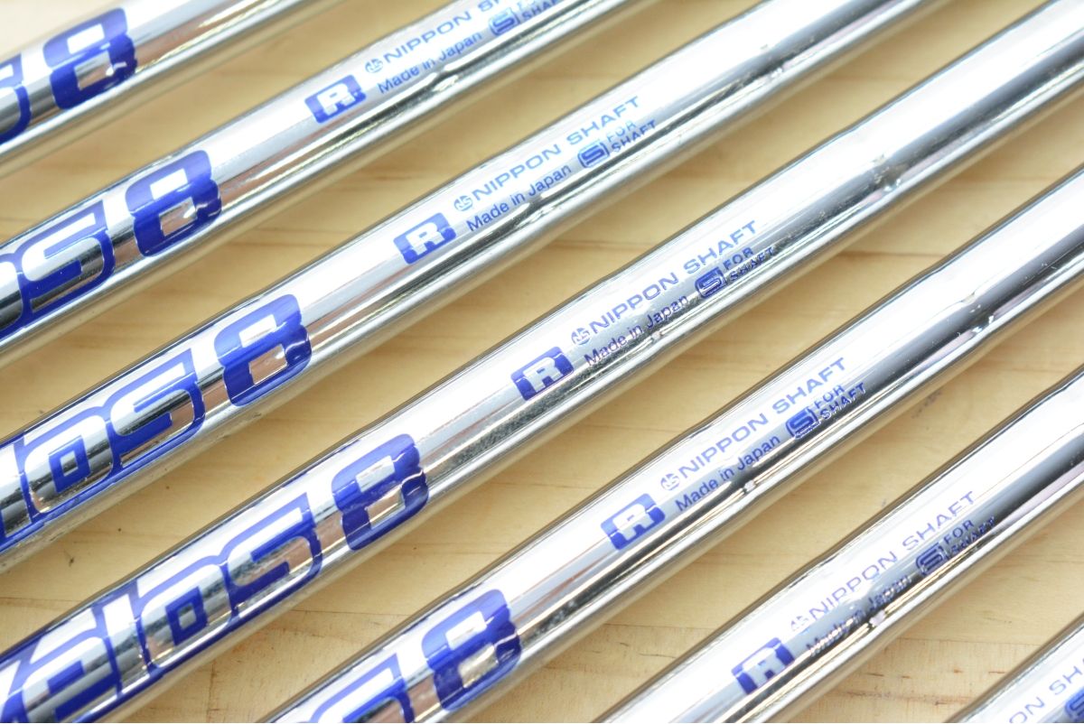 日本シャフトZEROS8 フレックスS　10本セット IR用シャフト】日本シャフト N.S PRO ZELOS8 フレックスR アイアン