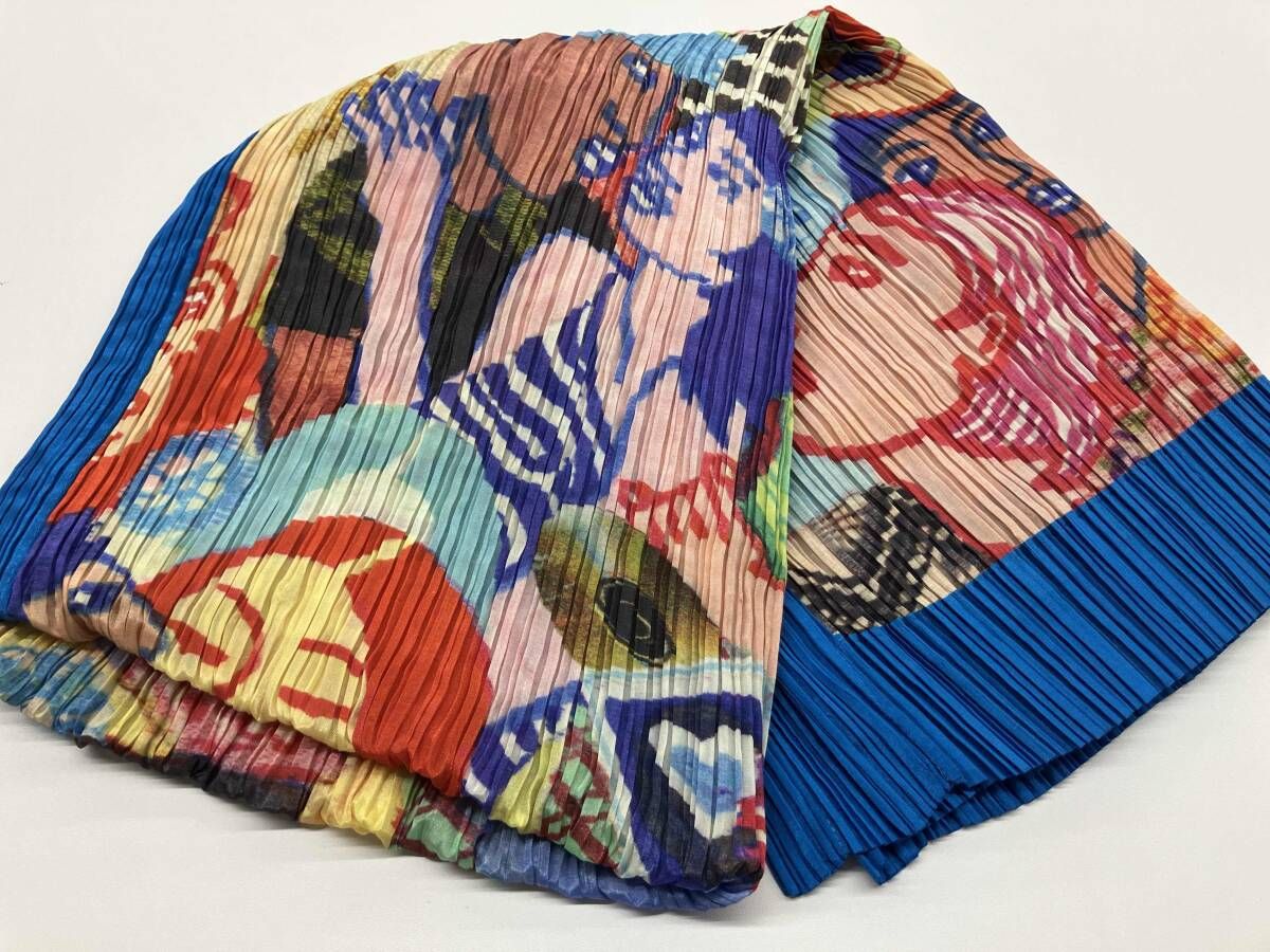 PLEATS PLEASE ISSEY MIYAKE プリーツストール プリーツプリーズ
