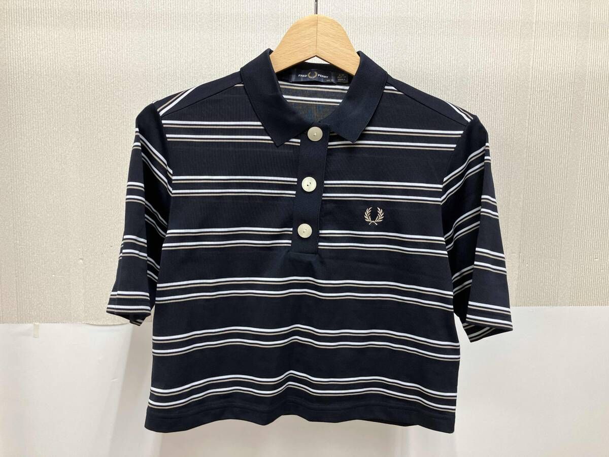 FRED PERRY Striped Polo Shirt G1166 フレッドペリー ストライプ