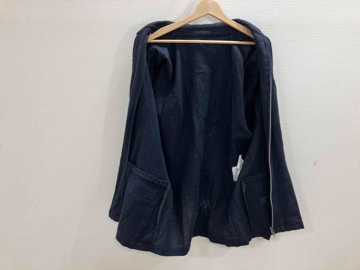 COMME des GARCONS HOMME コムデギャルソンオム 麻／ウール混ジップ