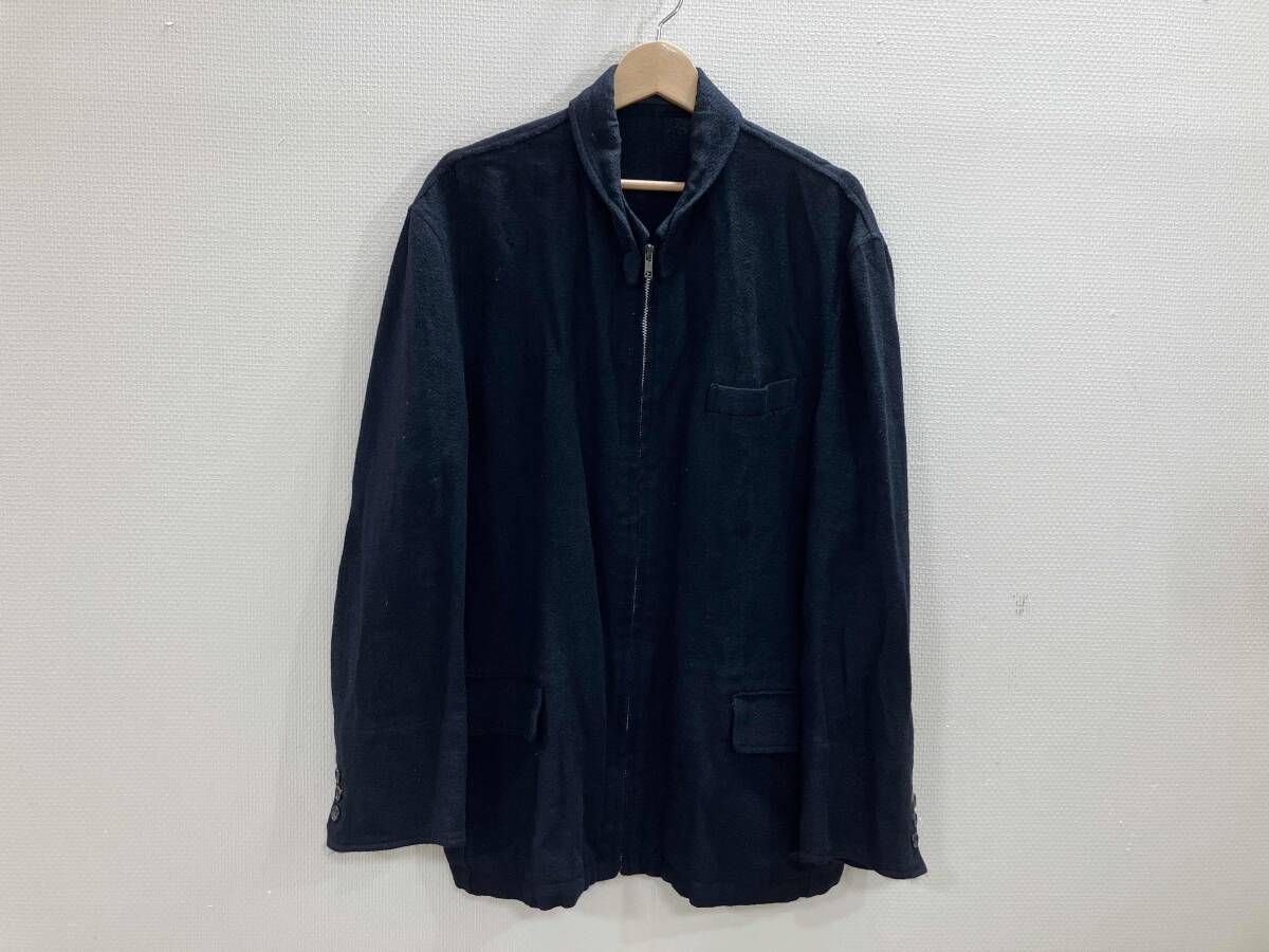 COMME des GARCONS HOMME コムデギャルソンオム 麻／ウール混ジップ