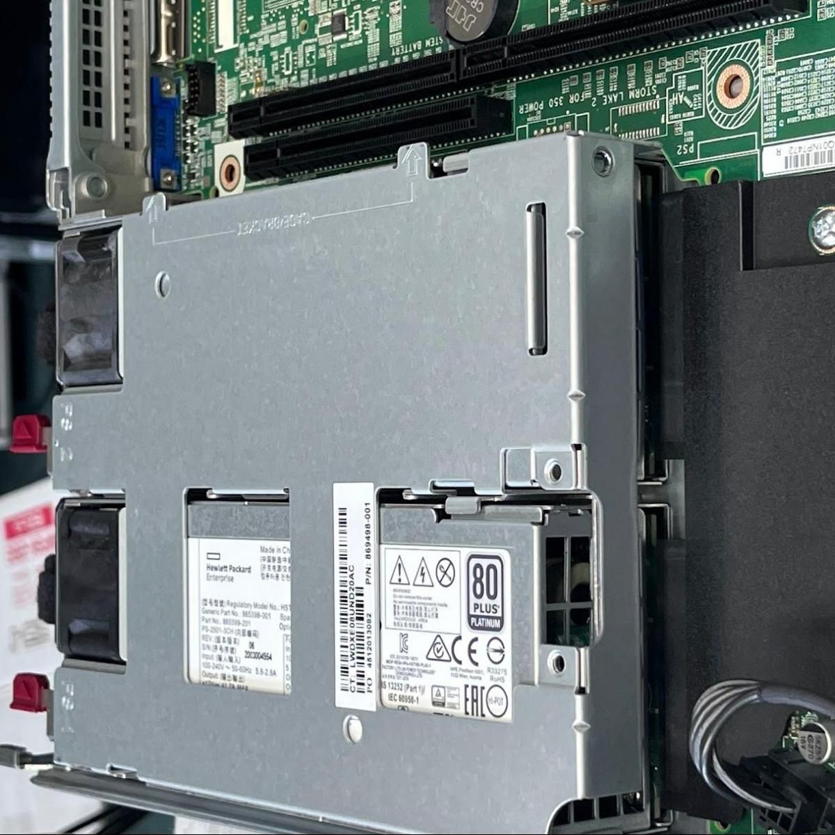 中古】HPラックマウントサーバー HPE DL360 Gen10 Xeon 4216 16C/64G