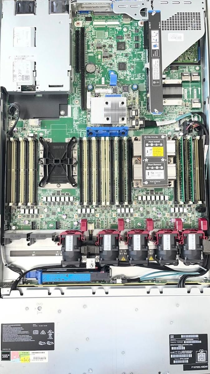美品】HP DL360 Gen10 Xeon 64GB RAM 中古サーバー - メルカリ