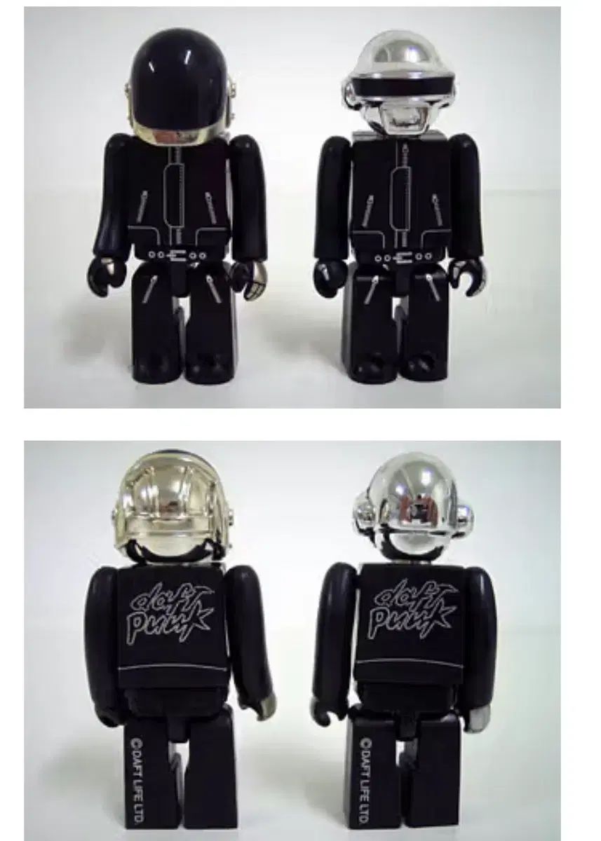メディコム・トイ DAFT PUNK キューブリック 100% BE@RBRICK