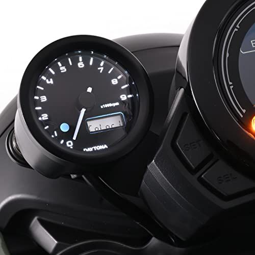 デイトナ(Daytona) ハンターカブ CT125(23)専用 タコメーター 電気式 VELONA(ヴェローナ) 3色LED φ48 9000rpm表示 40265as d744ae32