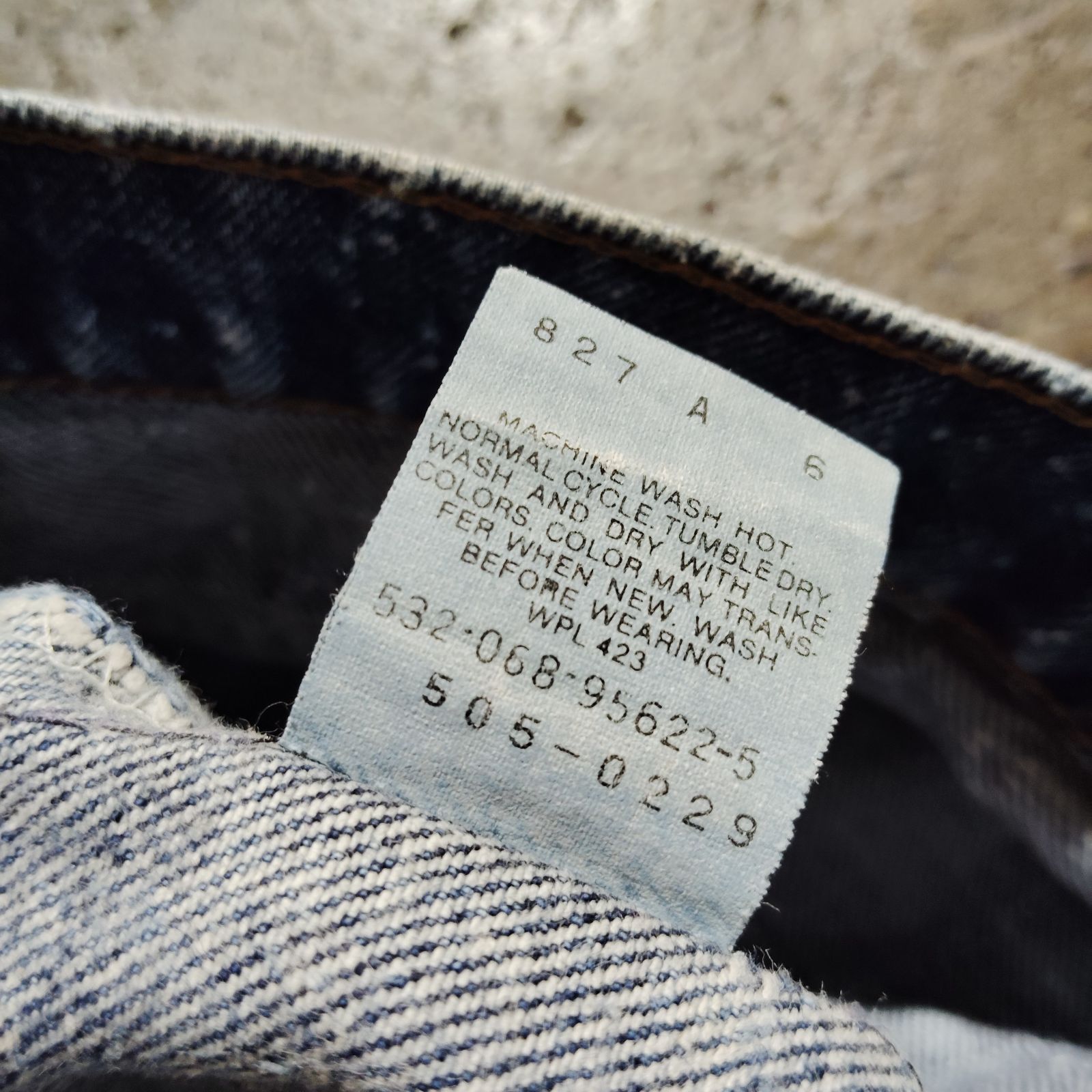 LEVI'S 1988s USA製 505-0229 ギャラクティックウォッシュ W32 L30 532