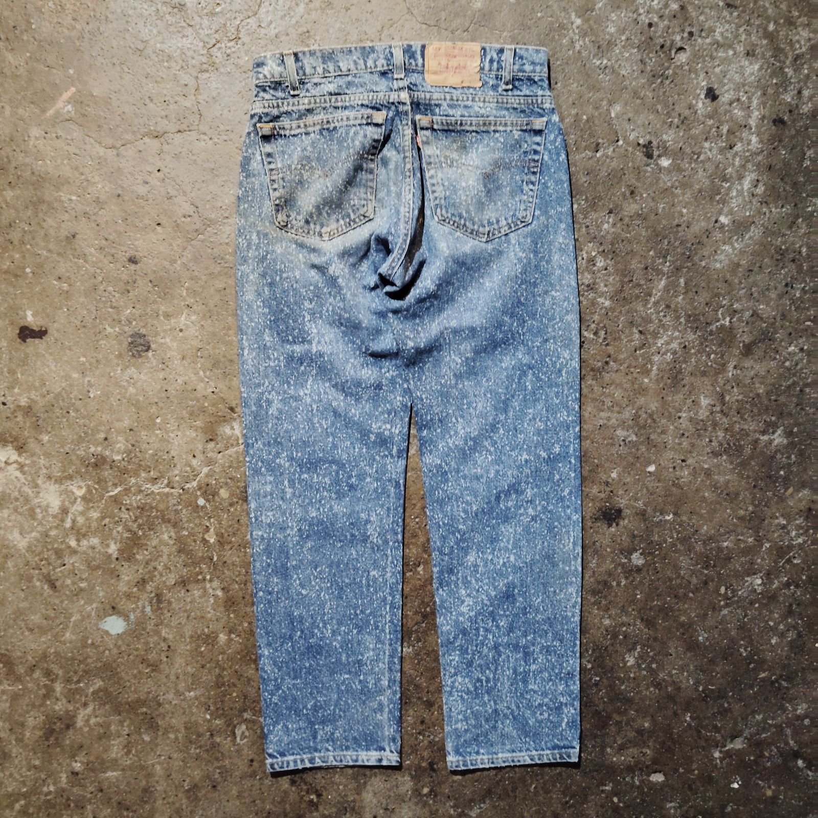 1980's Levi's 505 ギャラクティックウォッシュ デニムパンツ LEVI'S 1988s USA製 505-0229 ギャラクティックウォッシュ W32 L30 532