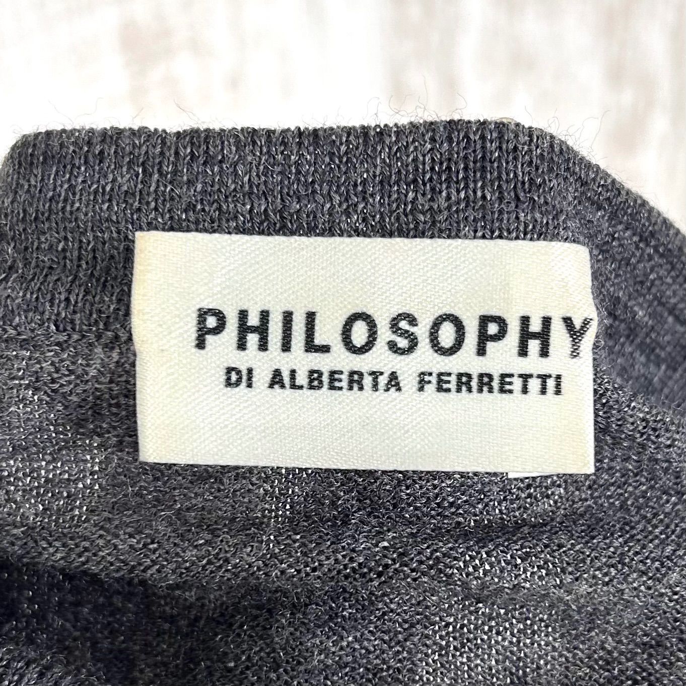 PHILOSOPHY DI A FERRETTI - Philosophy di a Ferretti ニット・セーター 【古着】【中古】 PHILOSOPHY DI ALBERTA FERRETTI フィロソフィディアルベルタ