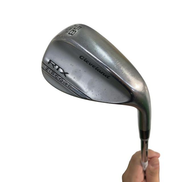 【中古】 クリーブランド Cleveland RTX ZIPCORE ツアーサテン 58°/12° FULL ウェッジ WG Dynamic Gold (フレックスS) メンズ 男性用 右利き 右用 Dランク ゴルフクラブ