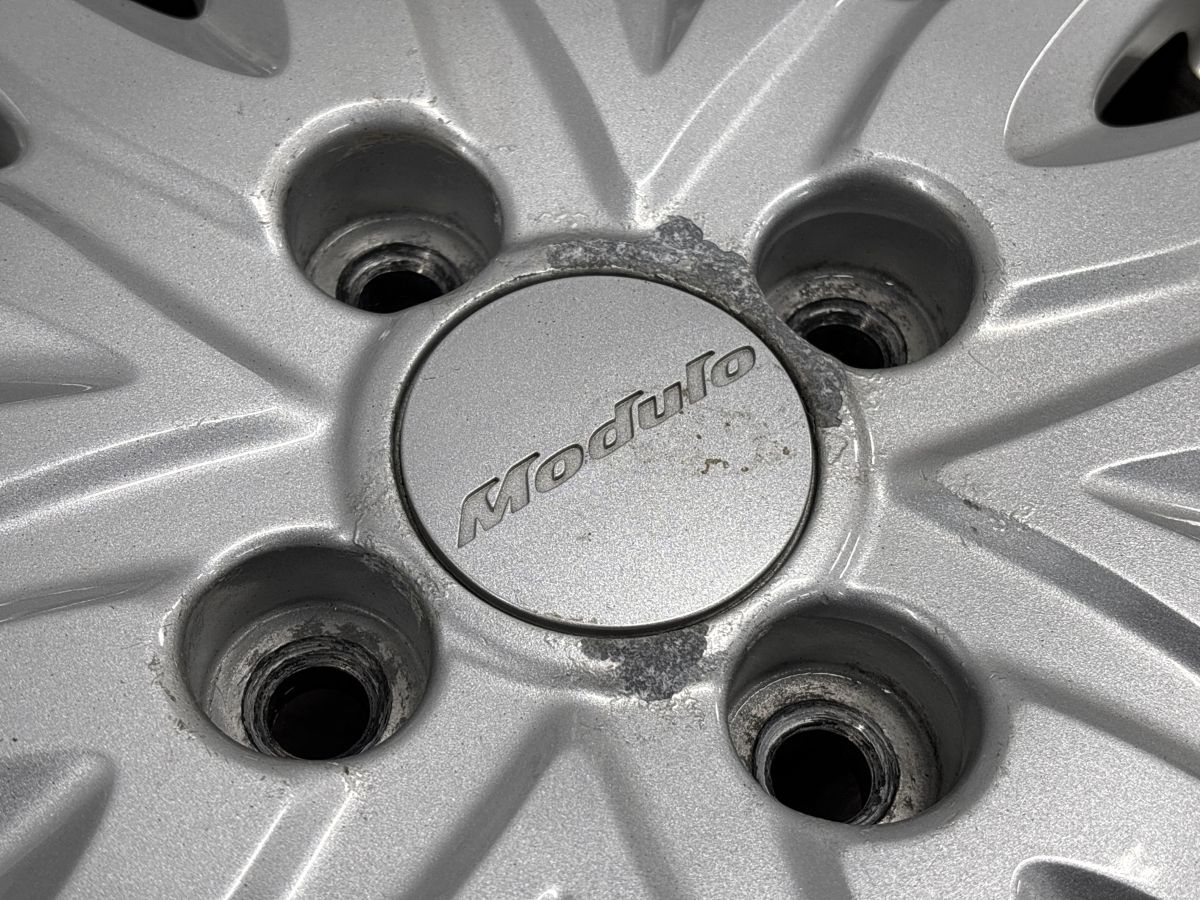 バリ溝】ホンダ Modulo モデューロ ME-009 14in 4.5J +40 PCD100 