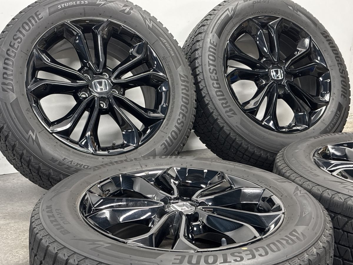 良好品】ホンダ CR-V ブラックエディション 純正 18in 7.5J +45 PCD114