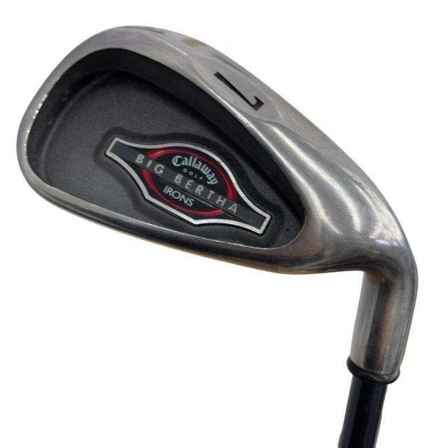 【中古】 キャロウェイ BIG BERTHA IRONS(2002) 10S アイアンセット IR BIG BERTHA AM/AT (フレックスS) メンズ 男性用 右利き 右用 Cランク ゴルフクラブ
